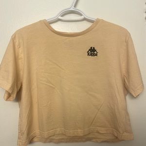 Kappa Cropped T-Shirt Size Medium